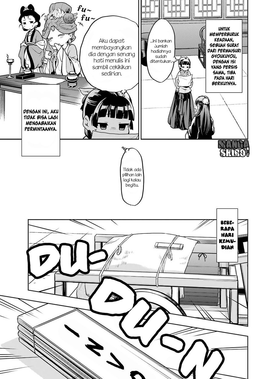 Kusuriya no Hitorigoto Chapter 23 Bahasa Indonesia