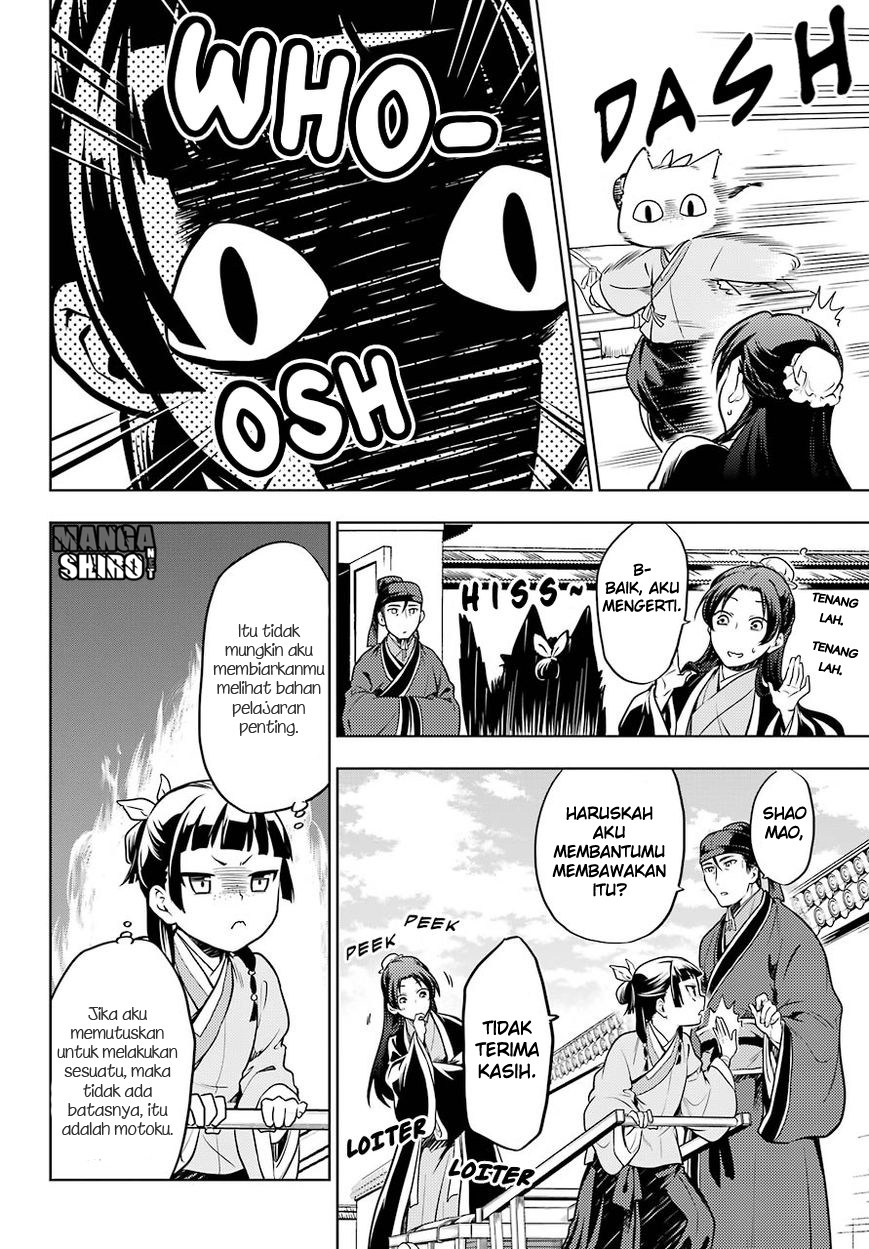 Kusuriya no Hitorigoto Chapter 23 Bahasa Indonesia
