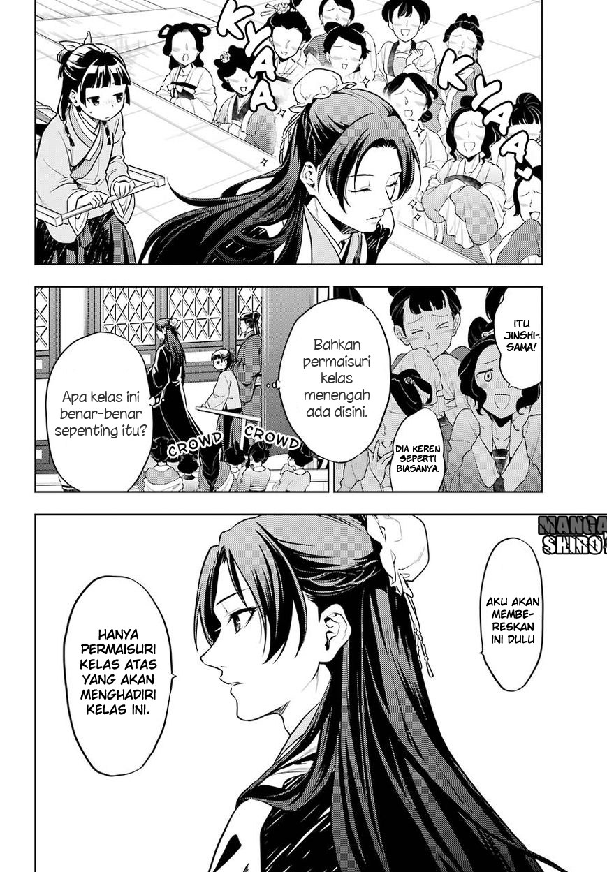 Kusuriya no Hitorigoto Chapter 23 Bahasa Indonesia