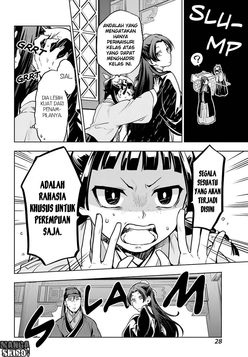 Kusuriya no Hitorigoto Chapter 23 Bahasa Indonesia