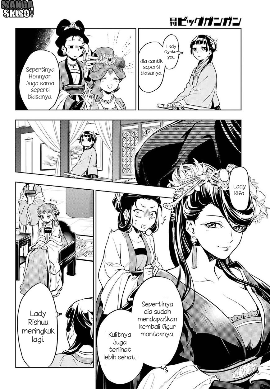 Kusuriya no Hitorigoto Chapter 23 Bahasa Indonesia