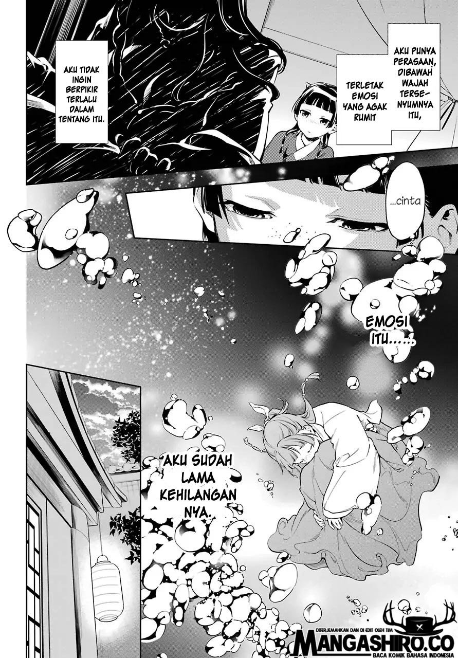 Kusuriya no Hitorigoto Chapter 29.6 Bahasa Indonesia