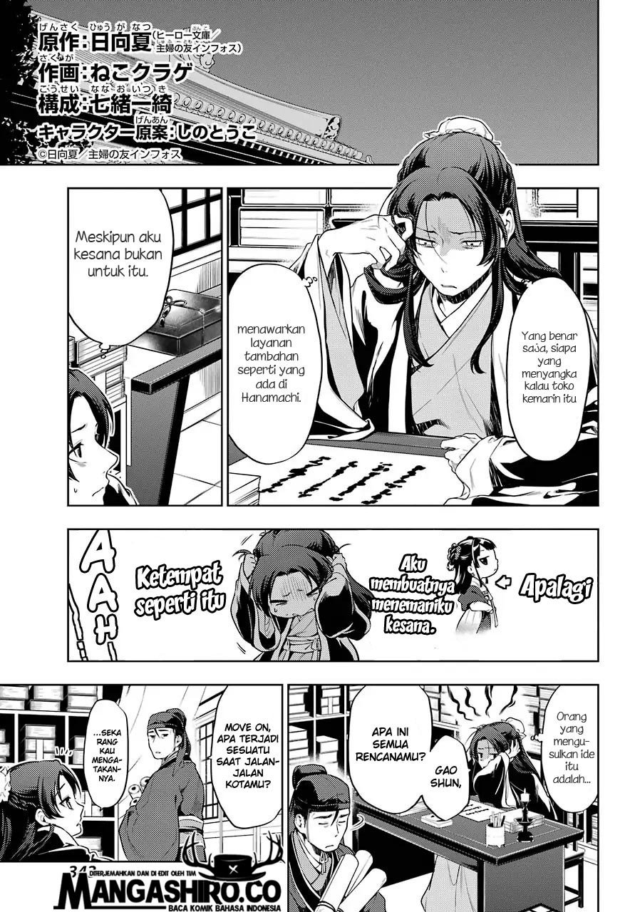 Kusuriya no Hitorigoto Chapter 29.6 Bahasa Indonesia