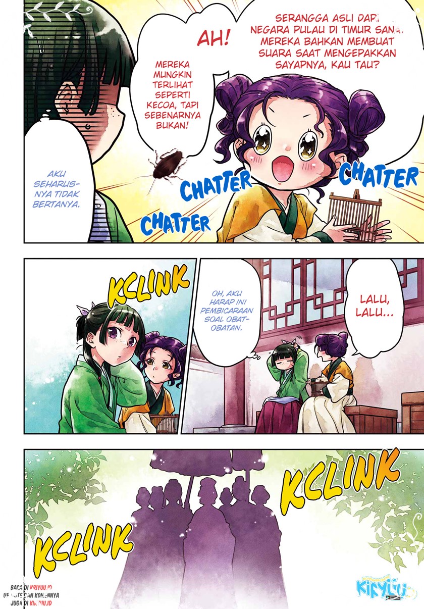 Kusuriya no Hitorigoto Chapter 55.2 Bahasa Indonesia