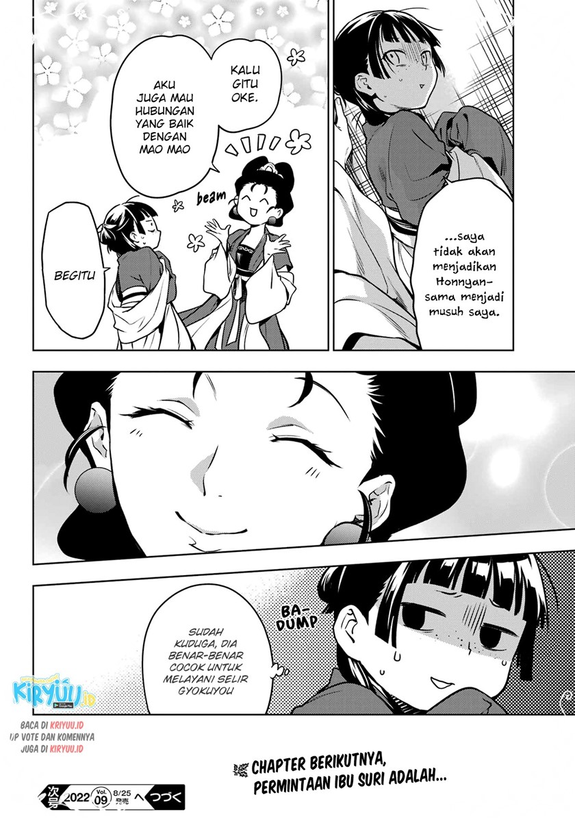 Kusuriya no Hitorigoto Chapter 55.2 Bahasa Indonesia