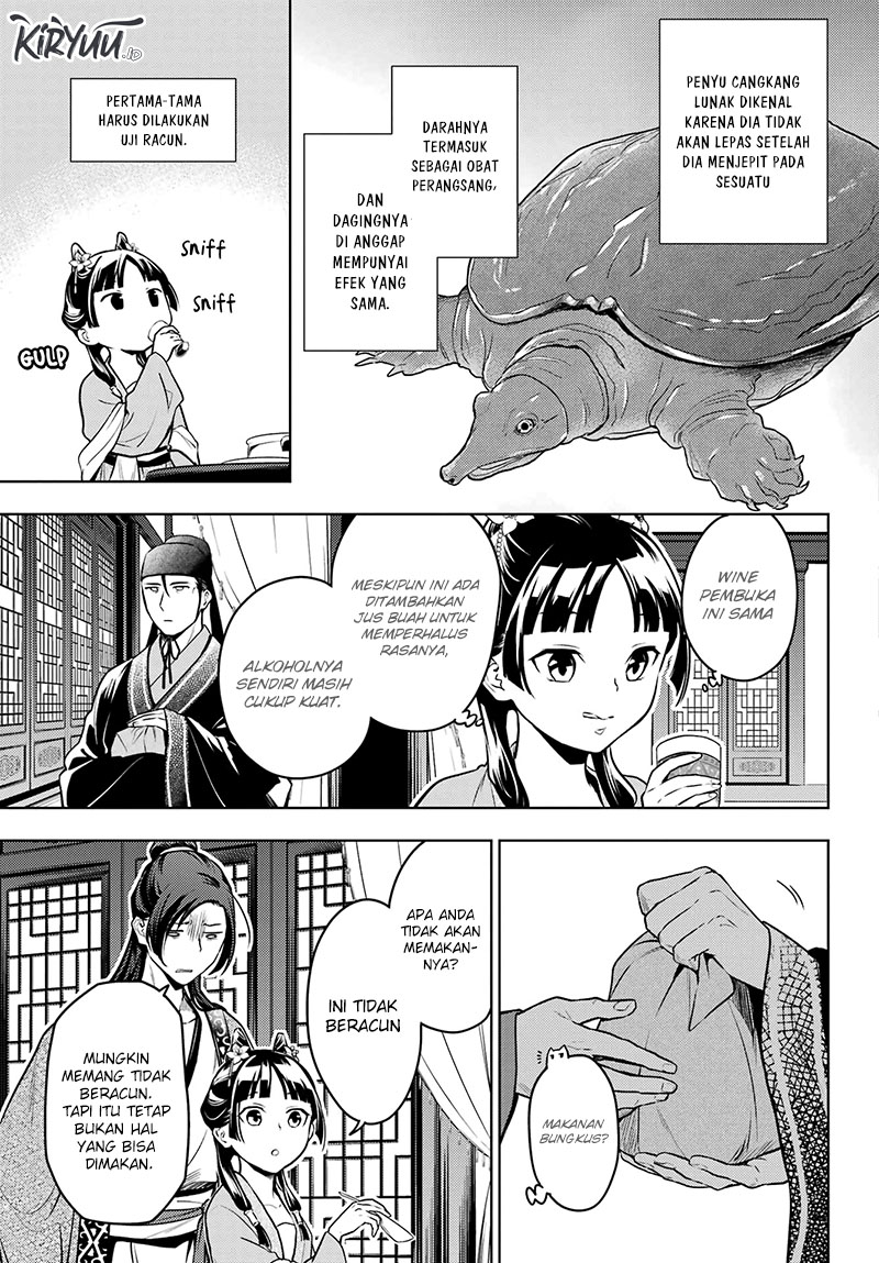 Kusuriya no Hitorigoto Chapter 60.2 Bahasa Indonesia