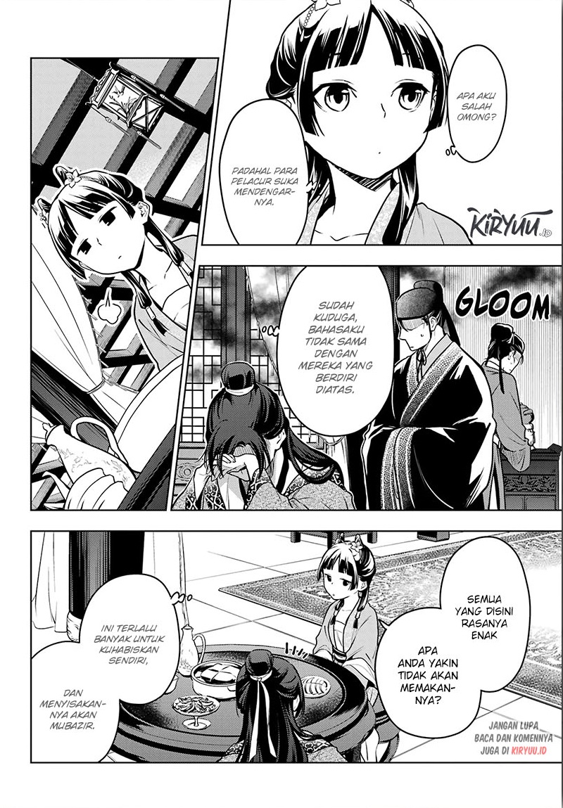 Kusuriya no Hitorigoto Chapter 60.2 Bahasa Indonesia