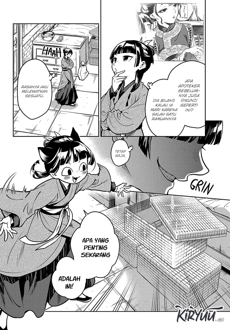 Kusuriya no Hitorigoto Chapter 78.2 Bahasa Indonesia