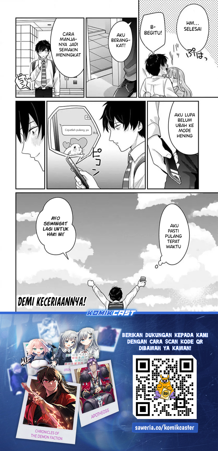 Kutabire Salarymen no Ore, 7nenburi ni Saikai shita Bishoujo JK to Dosei wo Hajimaru chapter 9