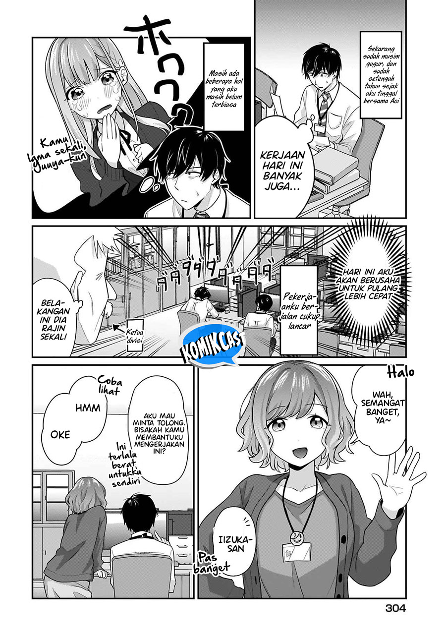 Kutabire Salarymen no Ore, 7nenburi ni Saikai shita Bishoujo JK to Dosei wo Hajimaru Chapter 10 Bahasa Indonesia