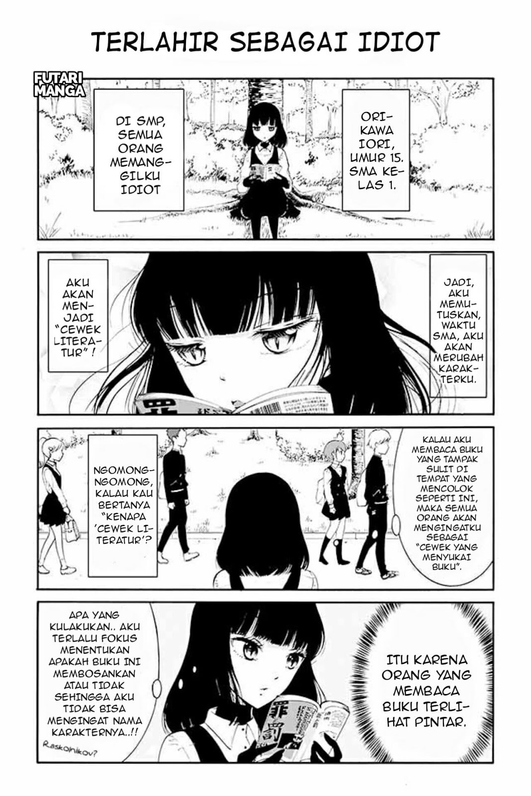 Kuzu to Megane to Bungaku Shoujo chapter 15