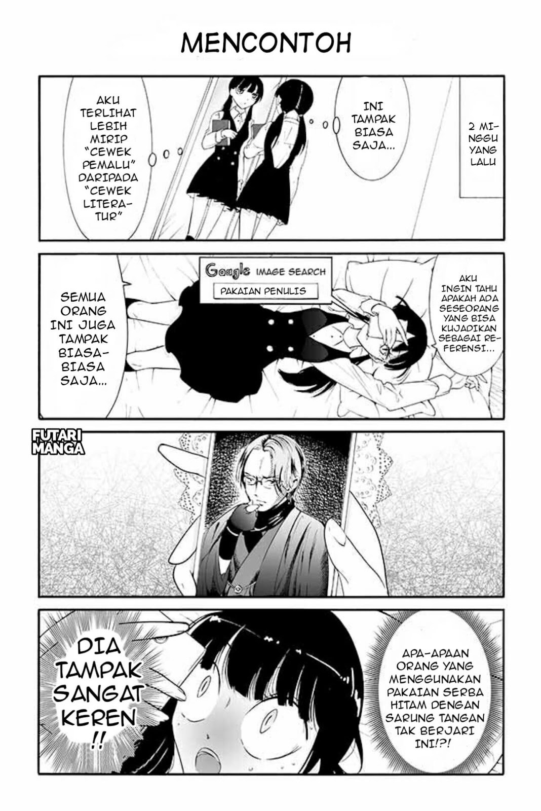 Kuzu to Megane to Bungaku Shoujo chapter 15
