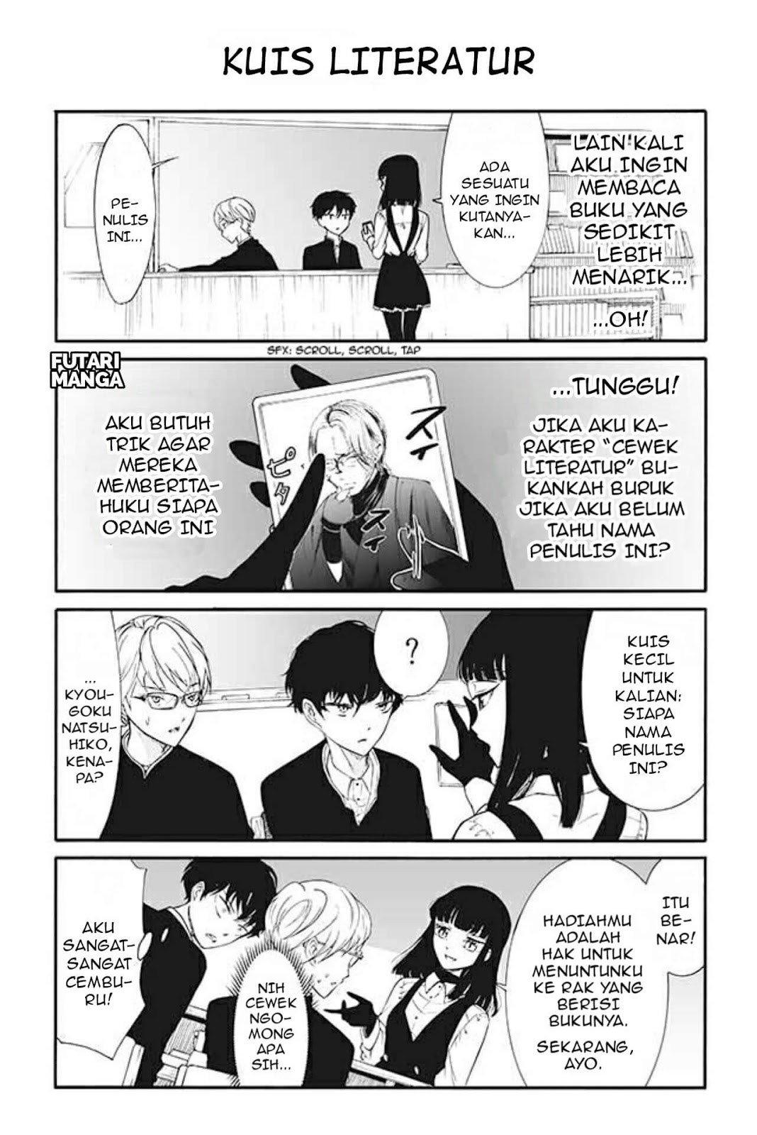 Kuzu to Megane to Bungaku Shoujo chapter 15