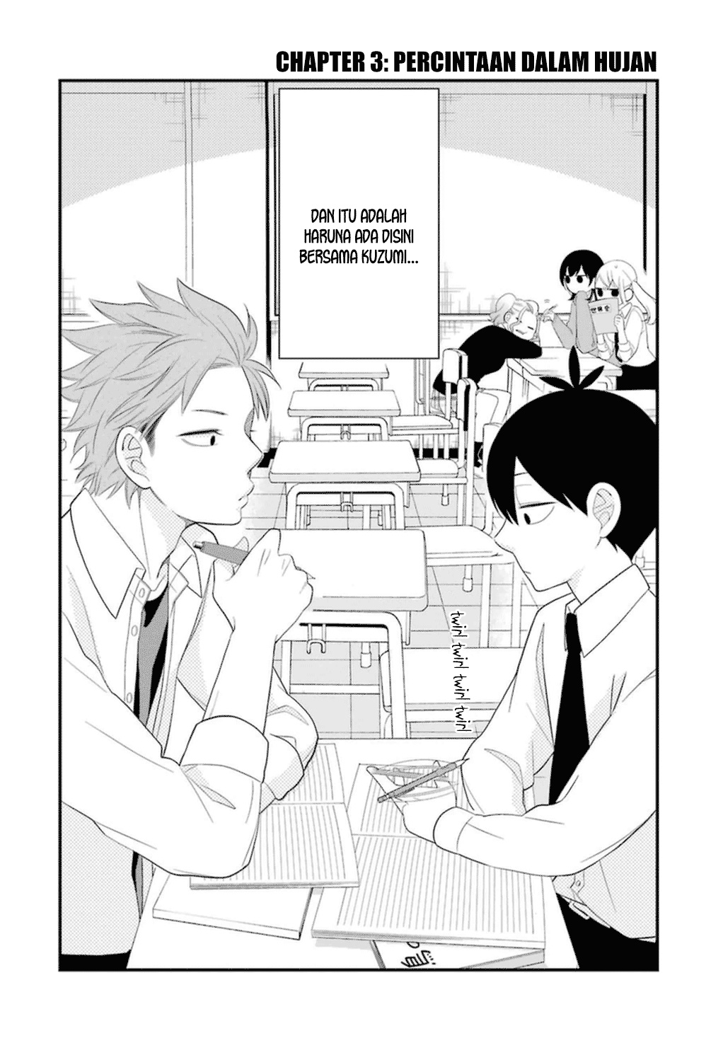 Kuzumi-kun, Kuuki Yometemasu ka? chapter 3