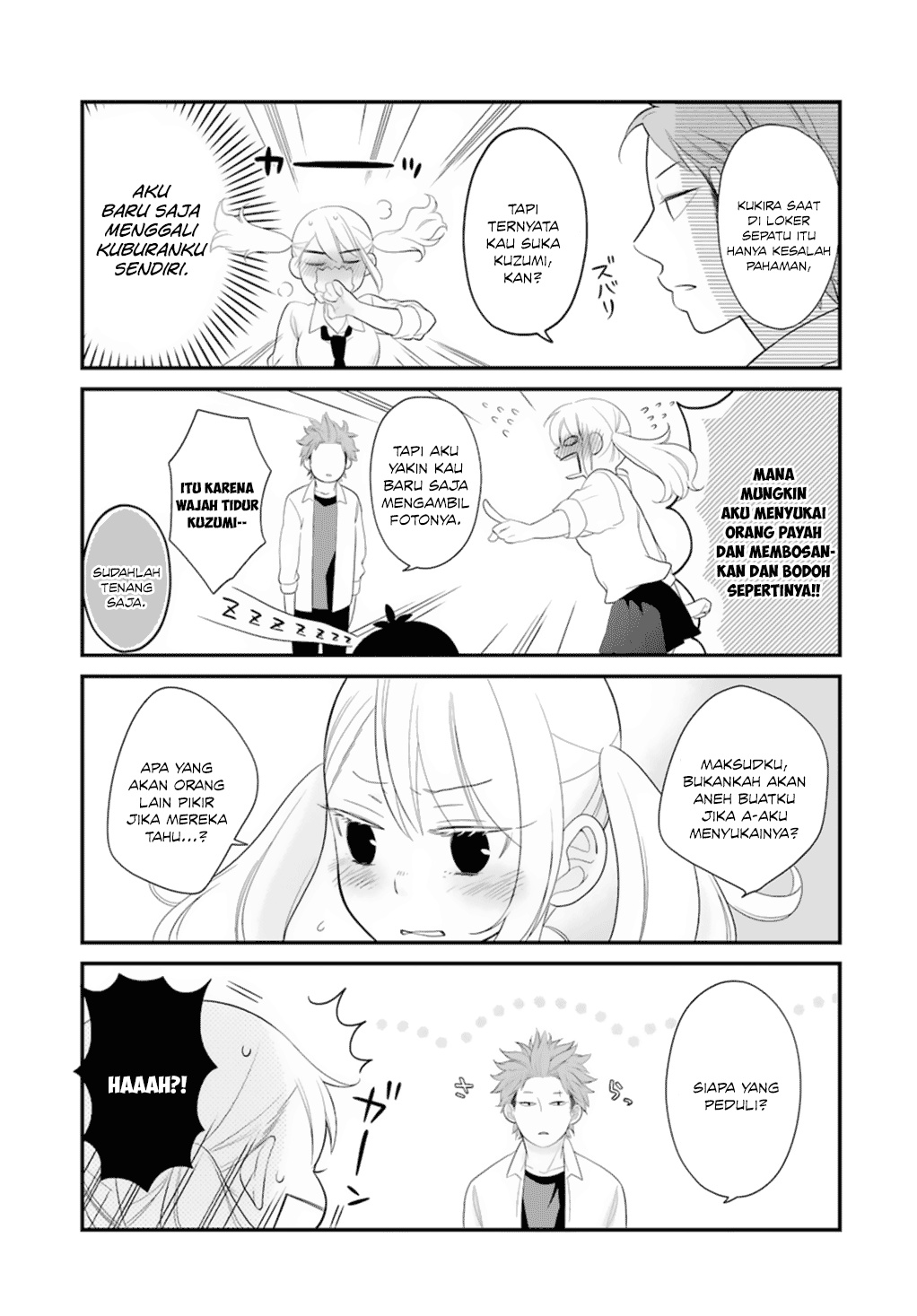 Kuzumi-kun, Kuuki Yometemasu ka? chapter 3