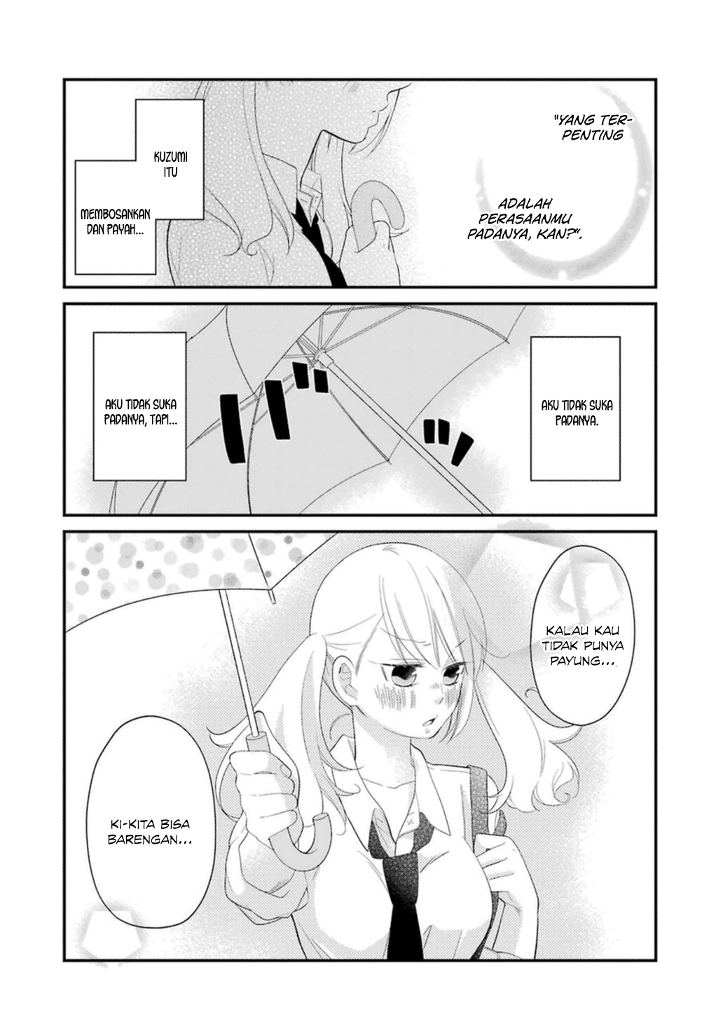 Kuzumi-kun, Kuuki Yometemasu ka? chapter 3