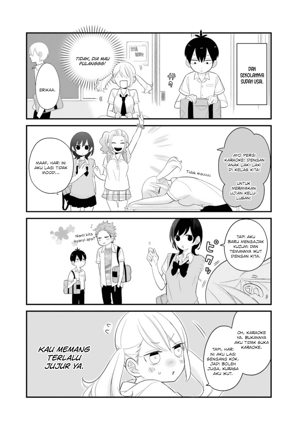 Kuzumi-kun, Kuuki Yometemasu ka? chapter 4