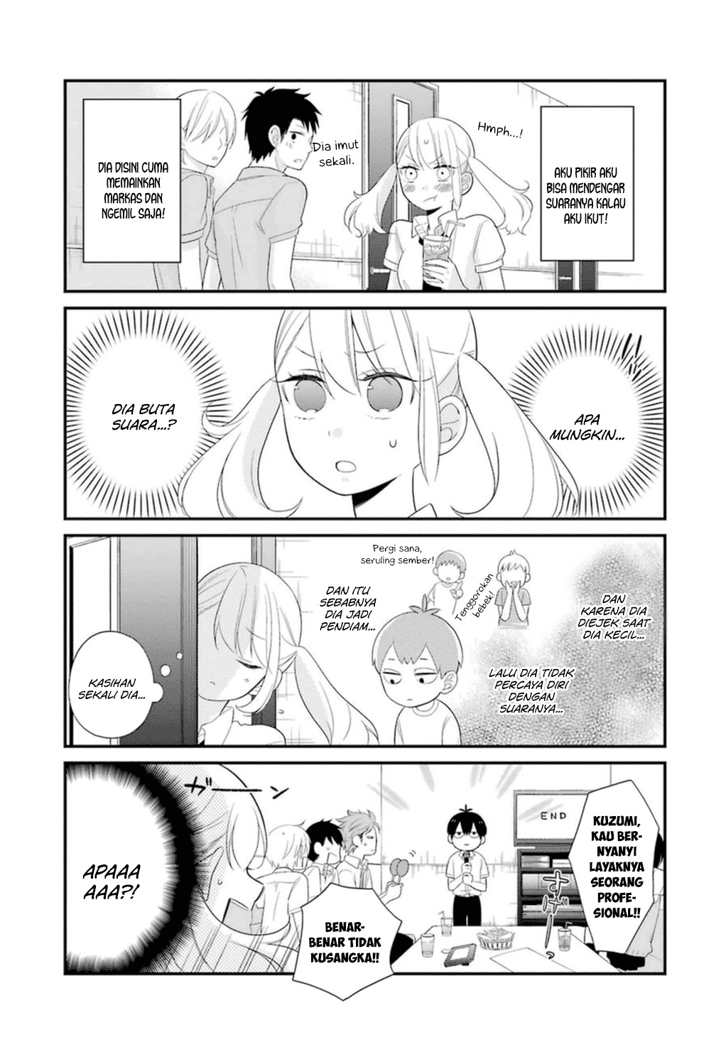 Kuzumi-kun, Kuuki Yometemasu ka? chapter 4