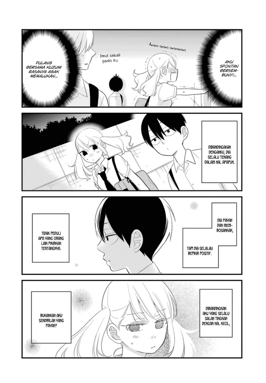 Kuzumi-kun, Kuuki Yometemasu ka? chapter 4