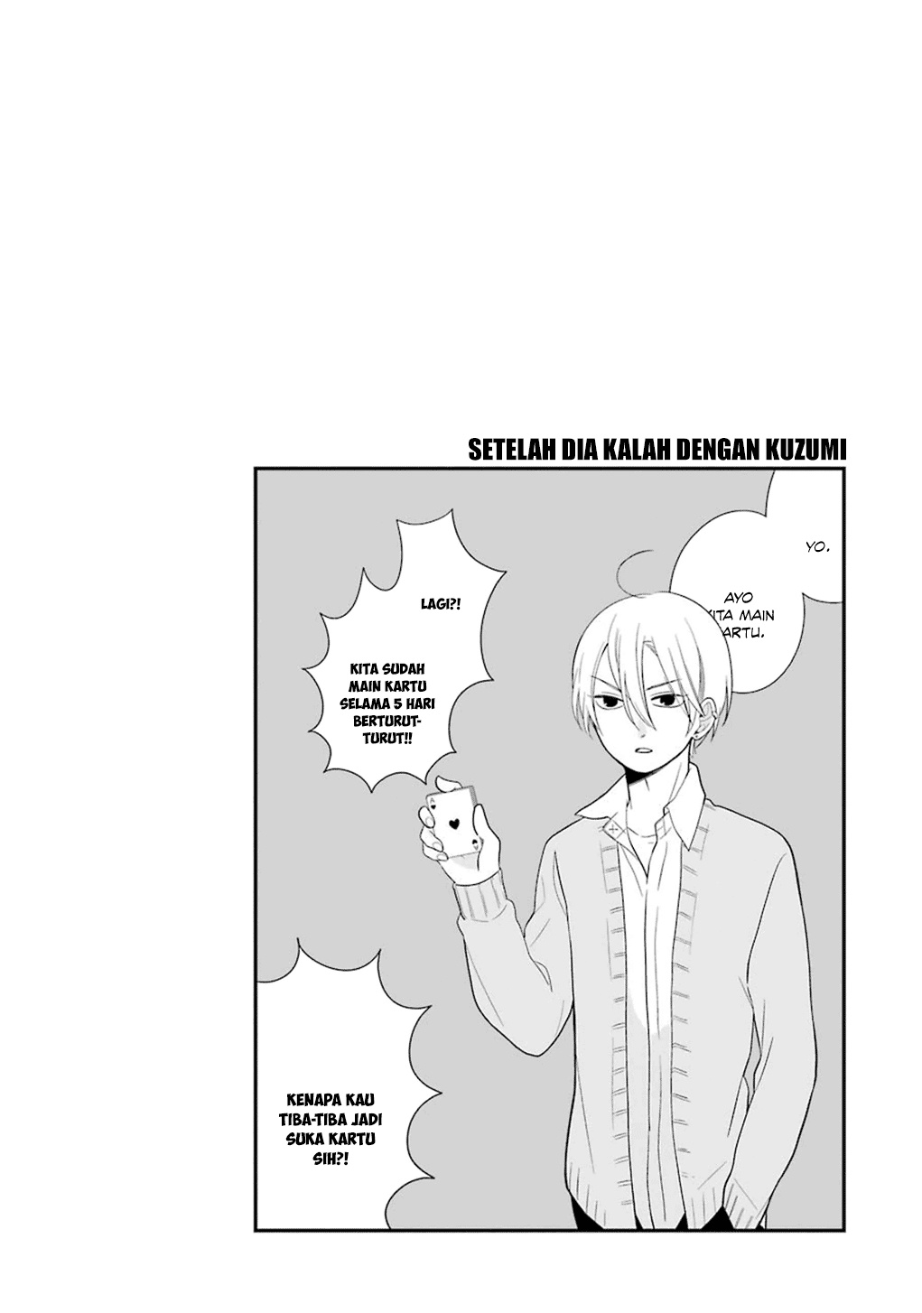 Kuzumi-kun, Kuuki Yometemasu ka? chapter 7