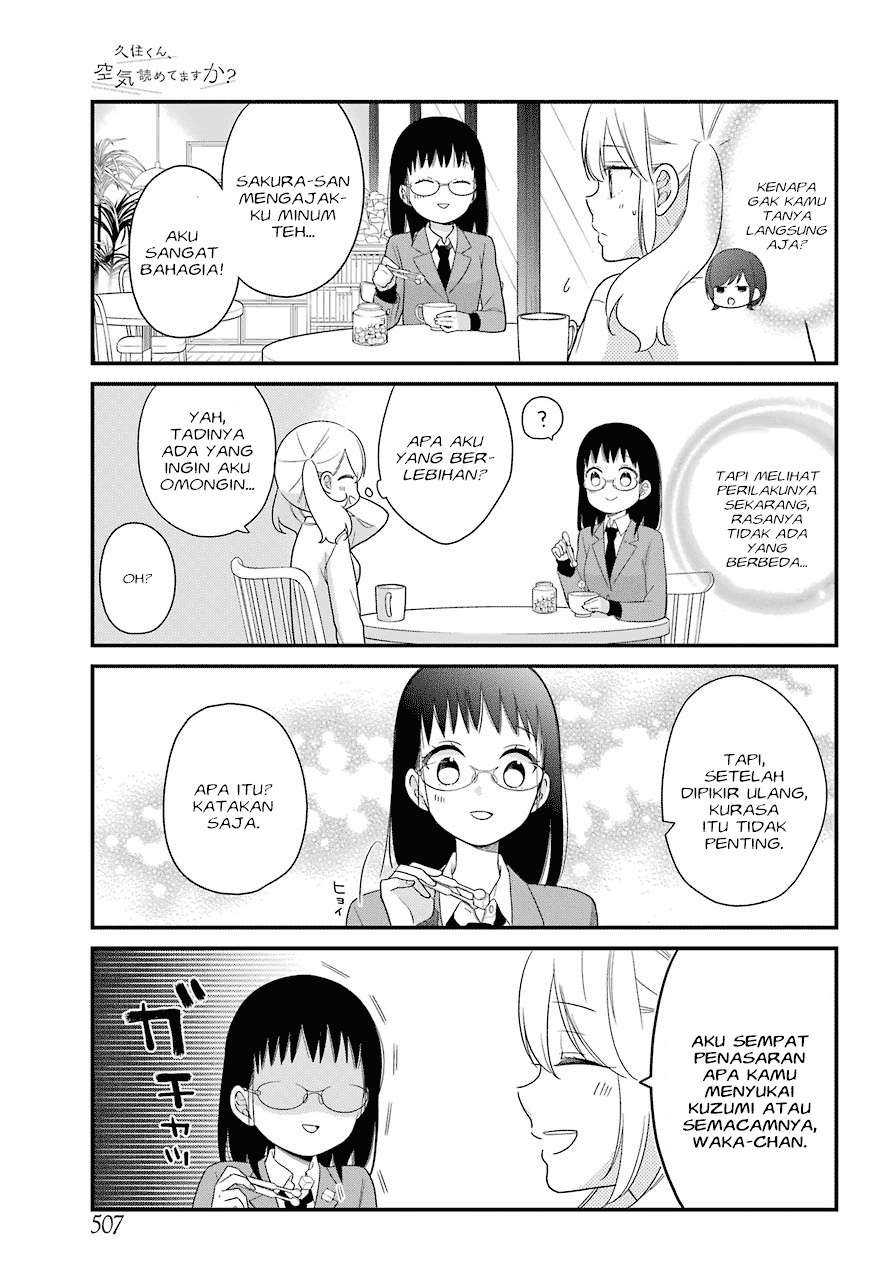 Kuzumi-kun, Kuuki Yometemasu ka? chapter 35