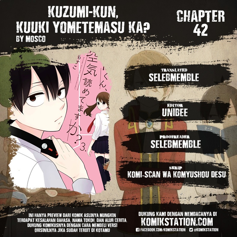 Kuzumi-kun, Kuuki Yometemasu ka? chapter 42