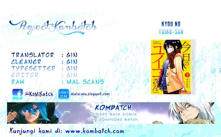 Kyou no Yuiko san Chapter 8