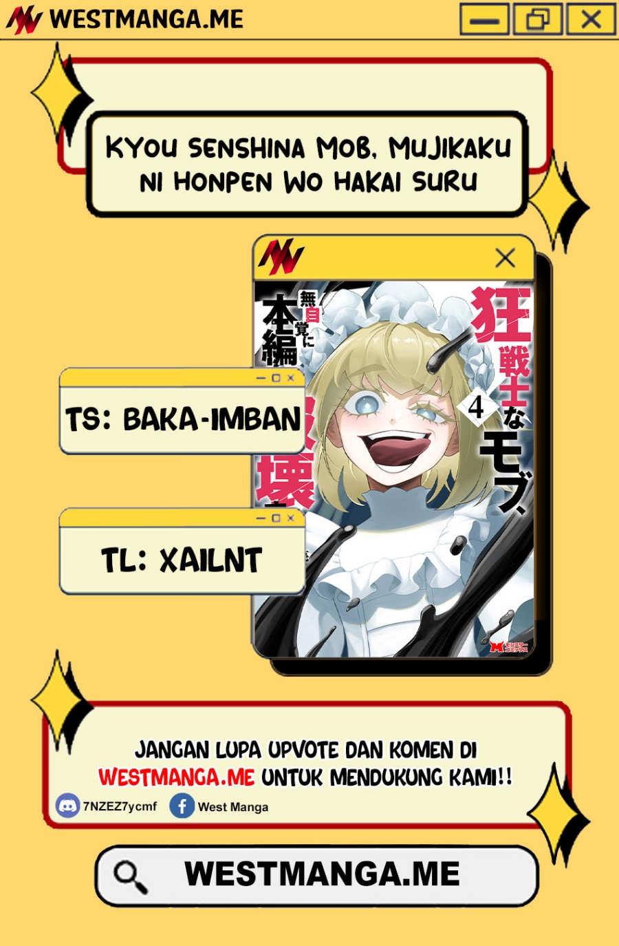 Kyou Senshina Mob, Mujikaku ni Honpen wo Hakai Suru chapter 21