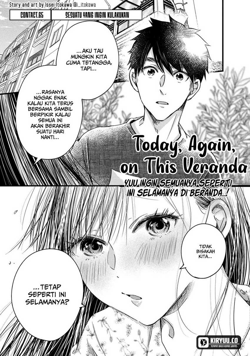 Kyou mo Veranda de Chapter 65 Bahasa Indonesia
