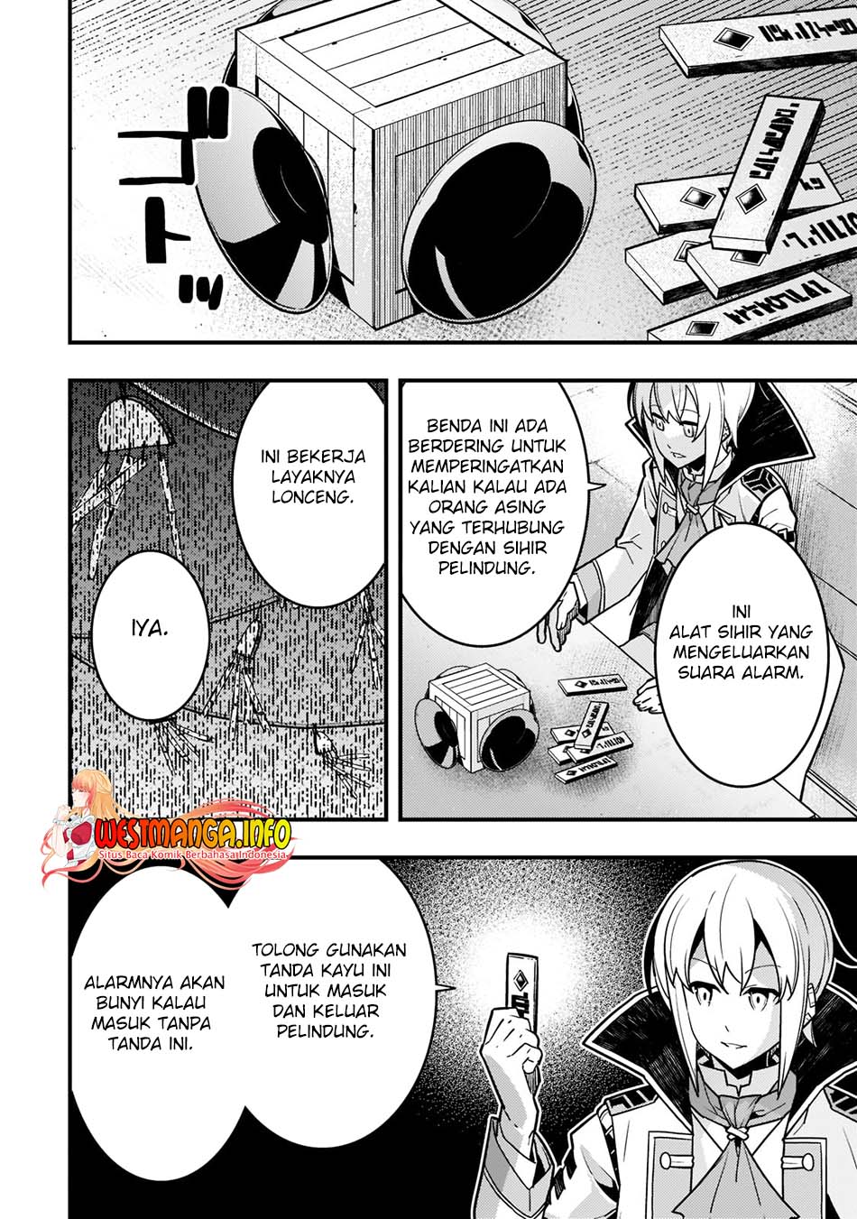 Kyoukai Meikyuu to Ikai no Majutsushi Chapter 51 Bahasa Indonesia