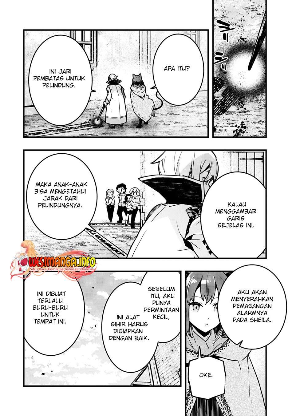 Kyoukai Meikyuu to Ikai no Majutsushi Chapter 51 Bahasa Indonesia