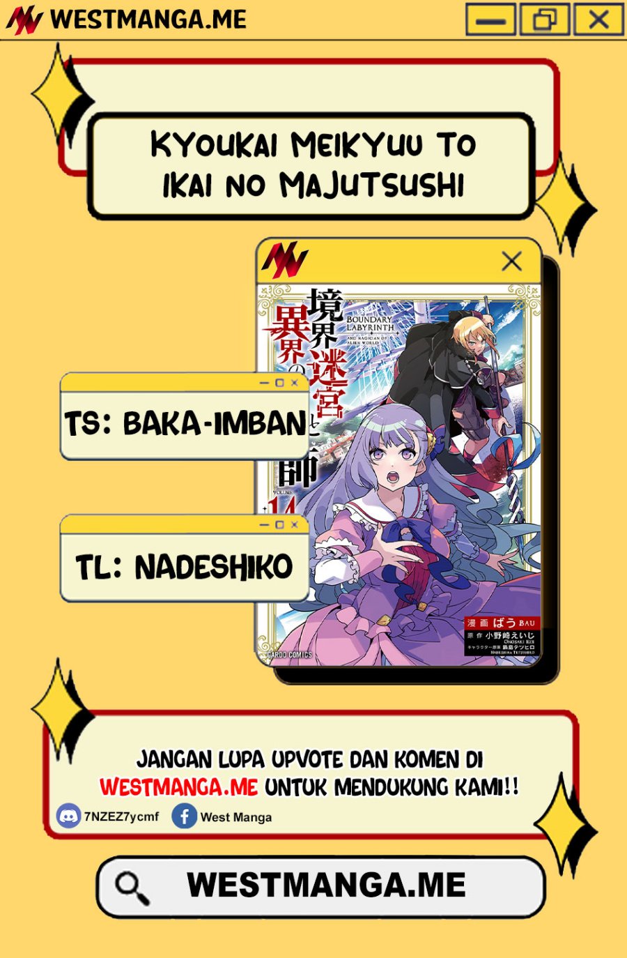 Kyoukai Meikyuu to Ikai no Majutsushi chapter 86