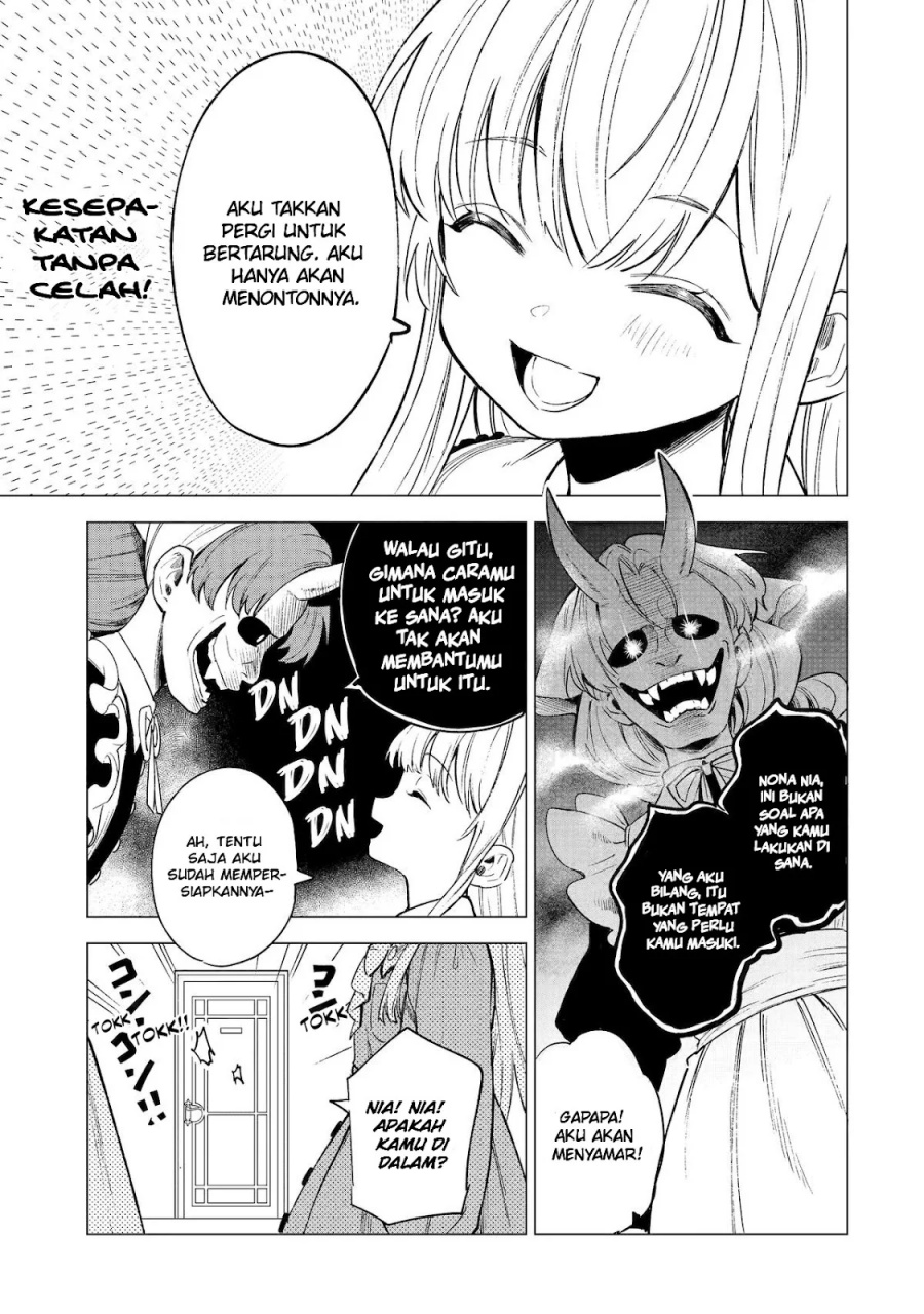 Kyouran Reijou Nia Liston – Byoujaku Reijou ni Tensei shita Kamigoroshi no Bujin no Karei Naru Musouroku Chapter 07 Bahasa Indonesia