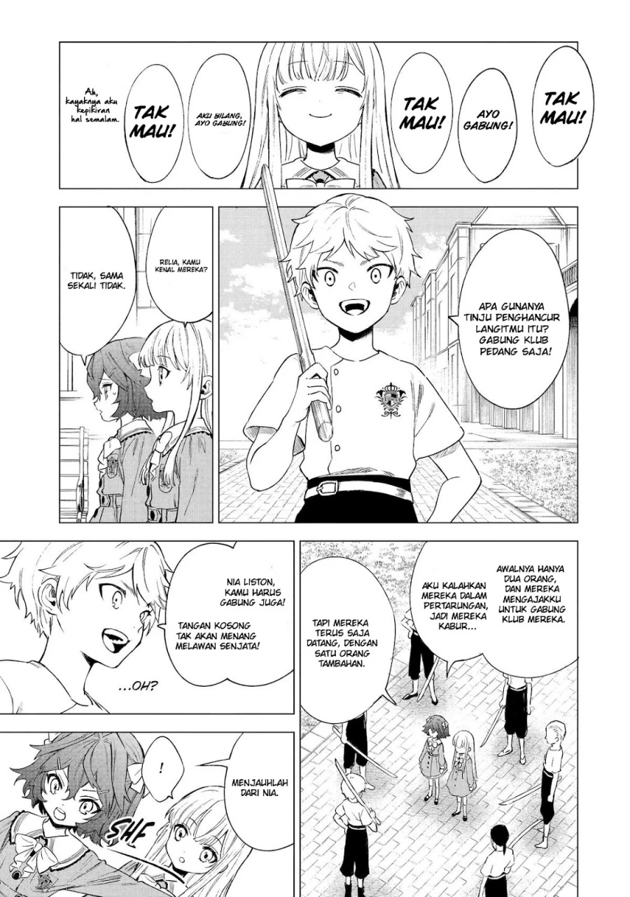 Kyouran Reijou Nia Liston – Byoujaku Reijou ni Tensei shita Kamigoroshi no Bujin no Karei Naru Musouroku Chapter 07 Bahasa Indonesia