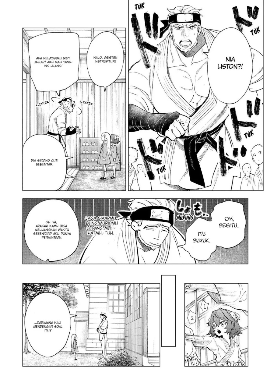 Kyouran Reijou Nia Liston – Byoujaku Reijou ni Tensei shita Kamigoroshi no Bujin no Karei Naru Musouroku Chapter 07 Bahasa Indonesia