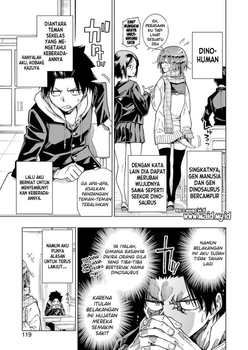 Kyouryu-chan to Kaseki-kun Chapter 01 Bahasa Indonesia