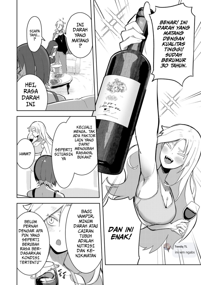 Kyuuketsuki-san wa Chitoraretai chapter 3