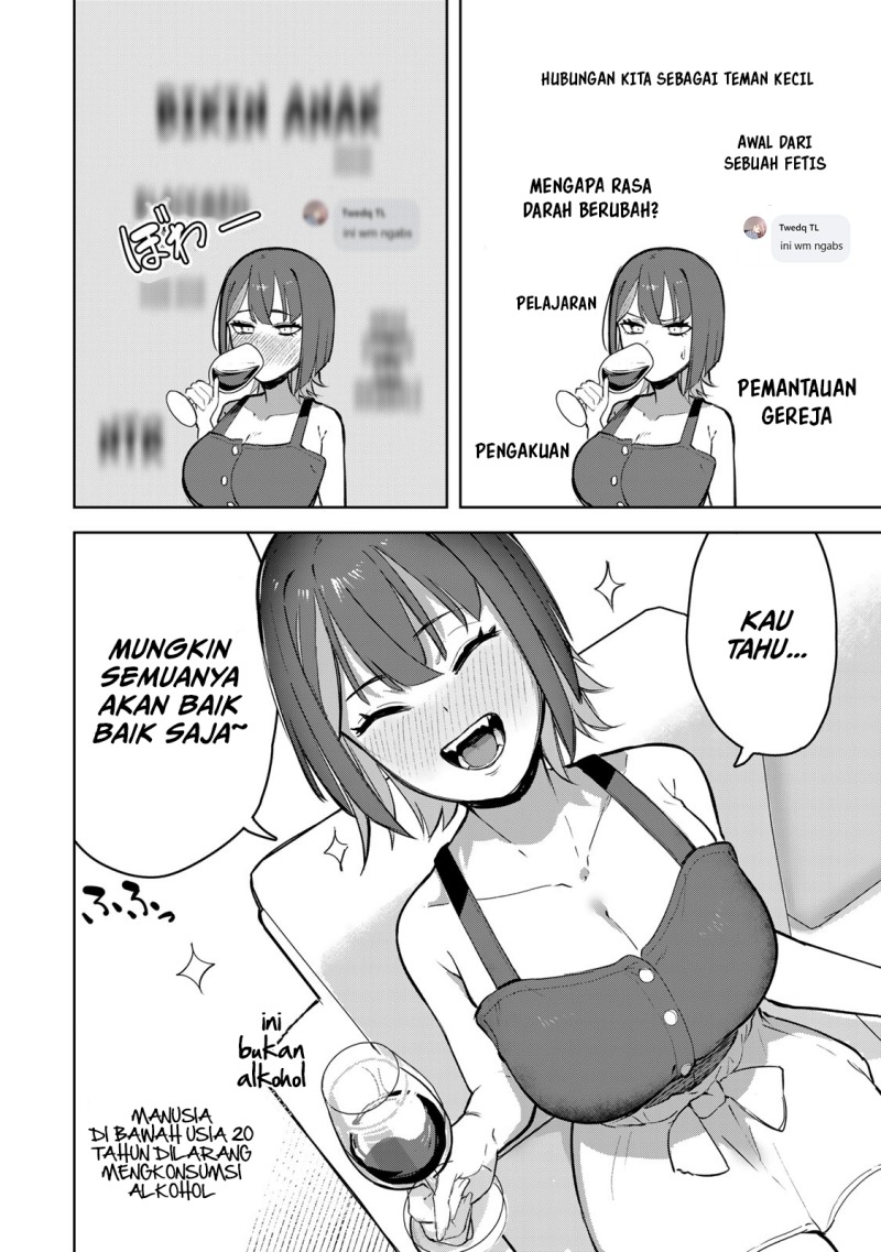 Kyuuketsuki-san wa Chitoraretai chapter 3