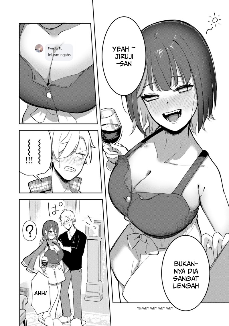 Kyuuketsuki-san wa Chitoraretai chapter 3