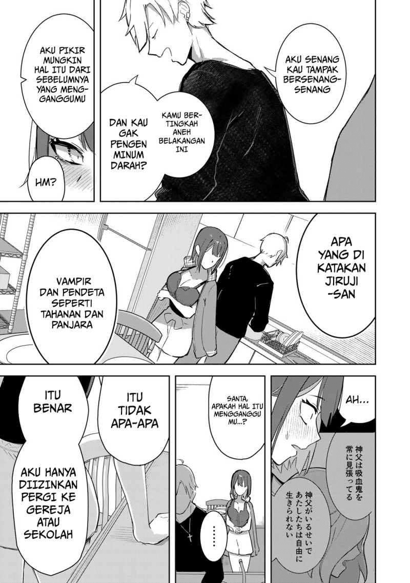 Kyuuketsuki-san wa Chitoraretai chapter 3