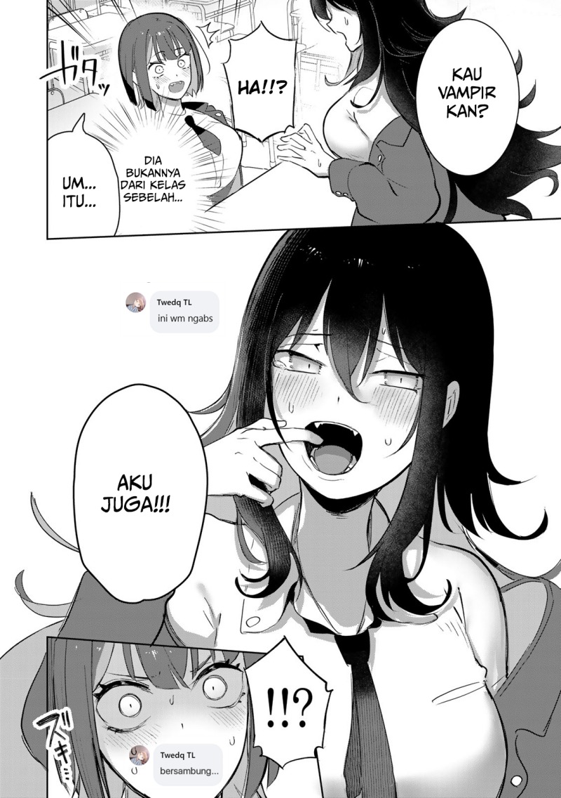 Kyuuketsuki-san wa Chitoraretai chapter 3