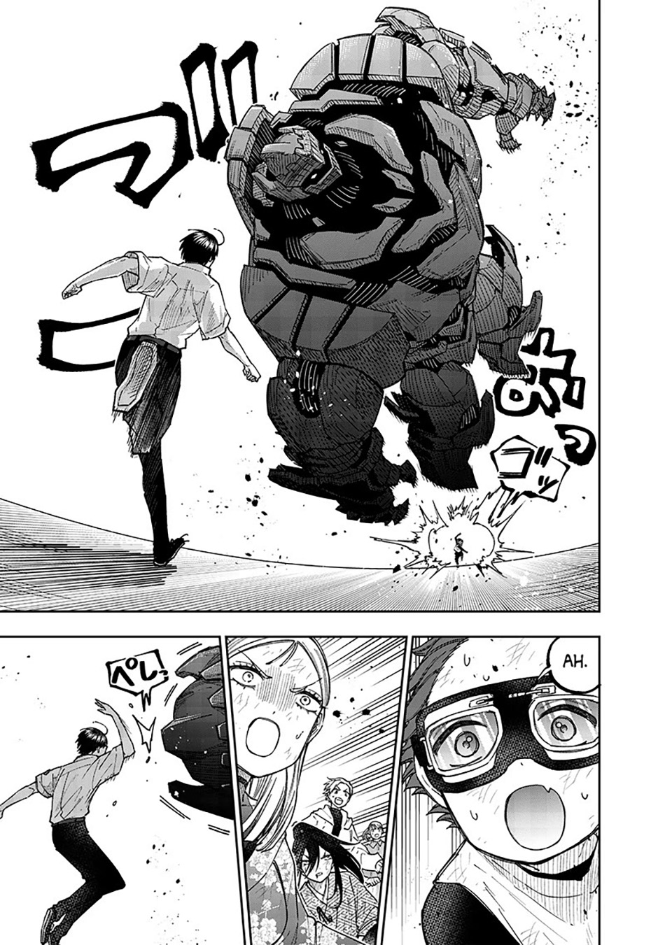 Kyuuseishu <MESHIA> ~Isekai wo Sukutta Moto Yuusha ga Mamono no Afureru Genjitsu Sekai wo Musou suru~ chapter 46