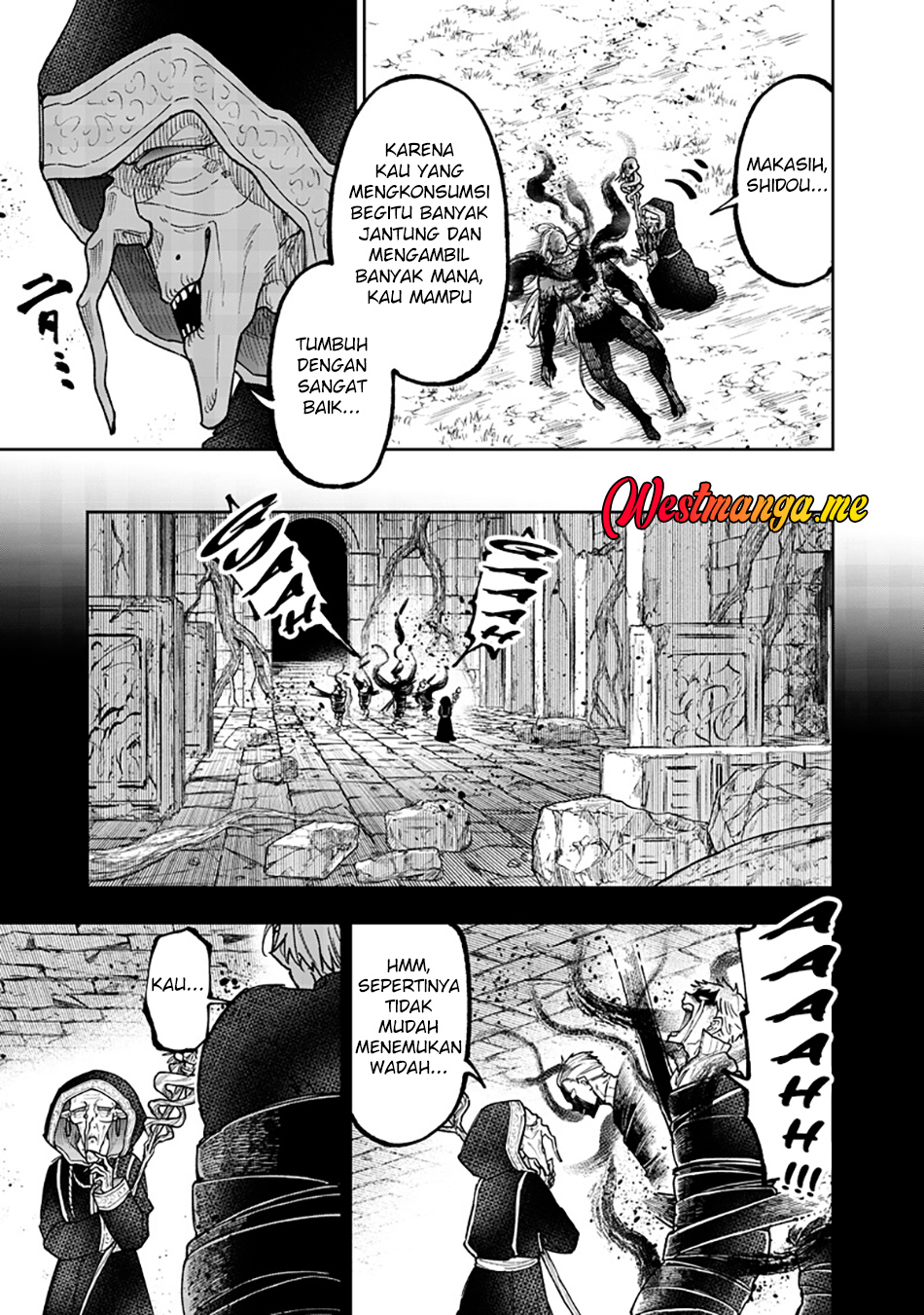Kyuuseishu <MESHIA> ~Isekai wo Sukutta Moto Yuusha ga Mamono no Afureru Genjitsu Sekai wo Musou suru~ chapter 59