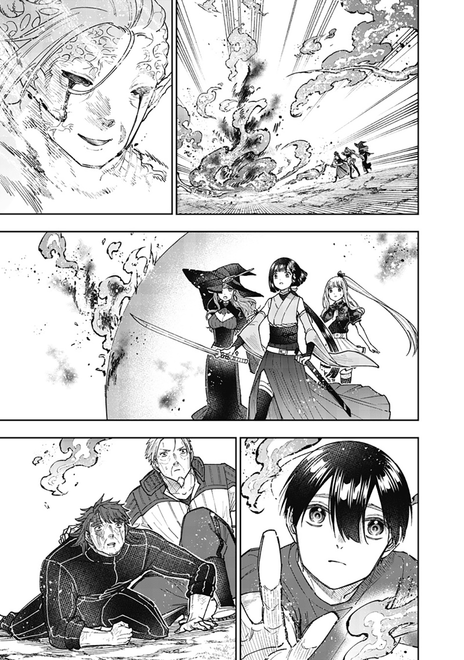 Kyuuseishu <MESHIA> ~Isekai wo Sukutta Moto Yuusha ga Mamono no Afureru Genjitsu Sekai wo Musou suru~ chapter 59