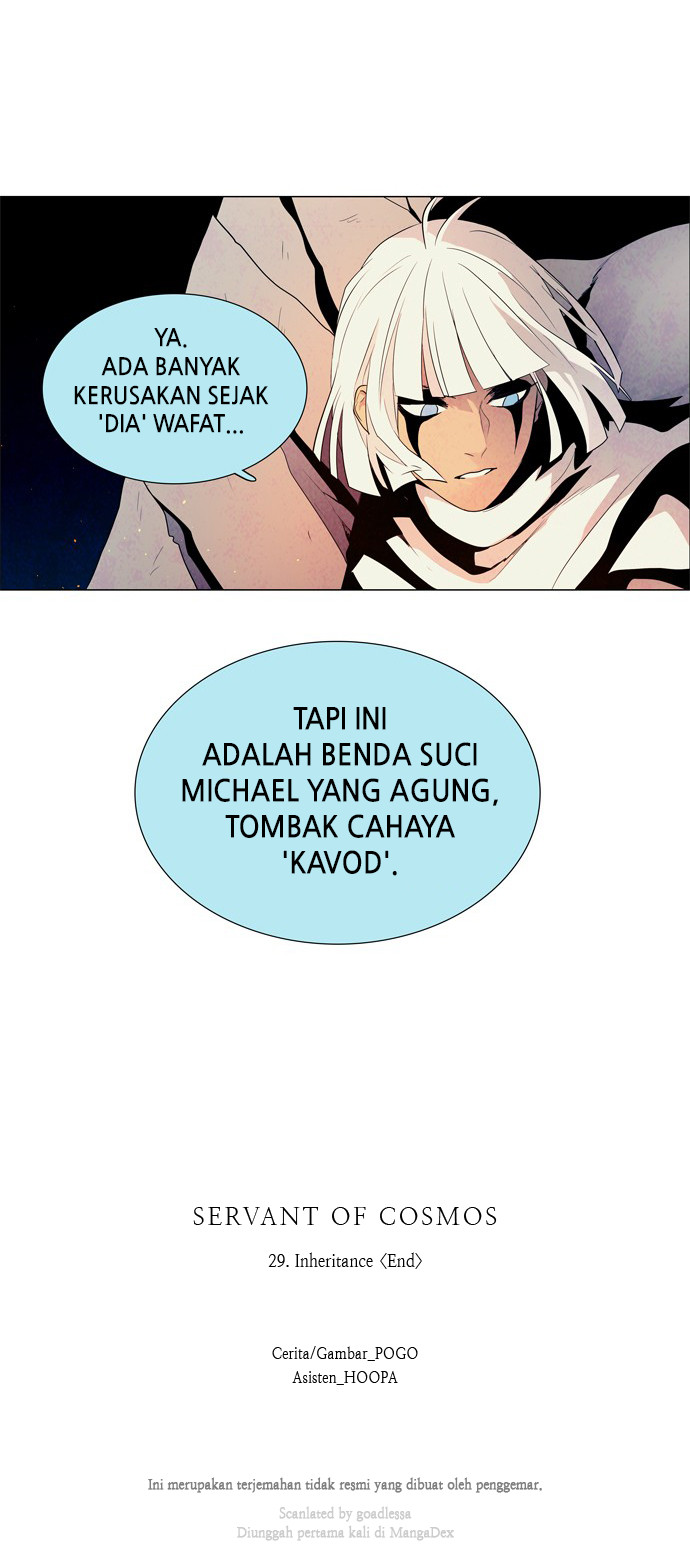 LESSA – Servant of Cosmos Chapter 29 Bahasa Indonesia
