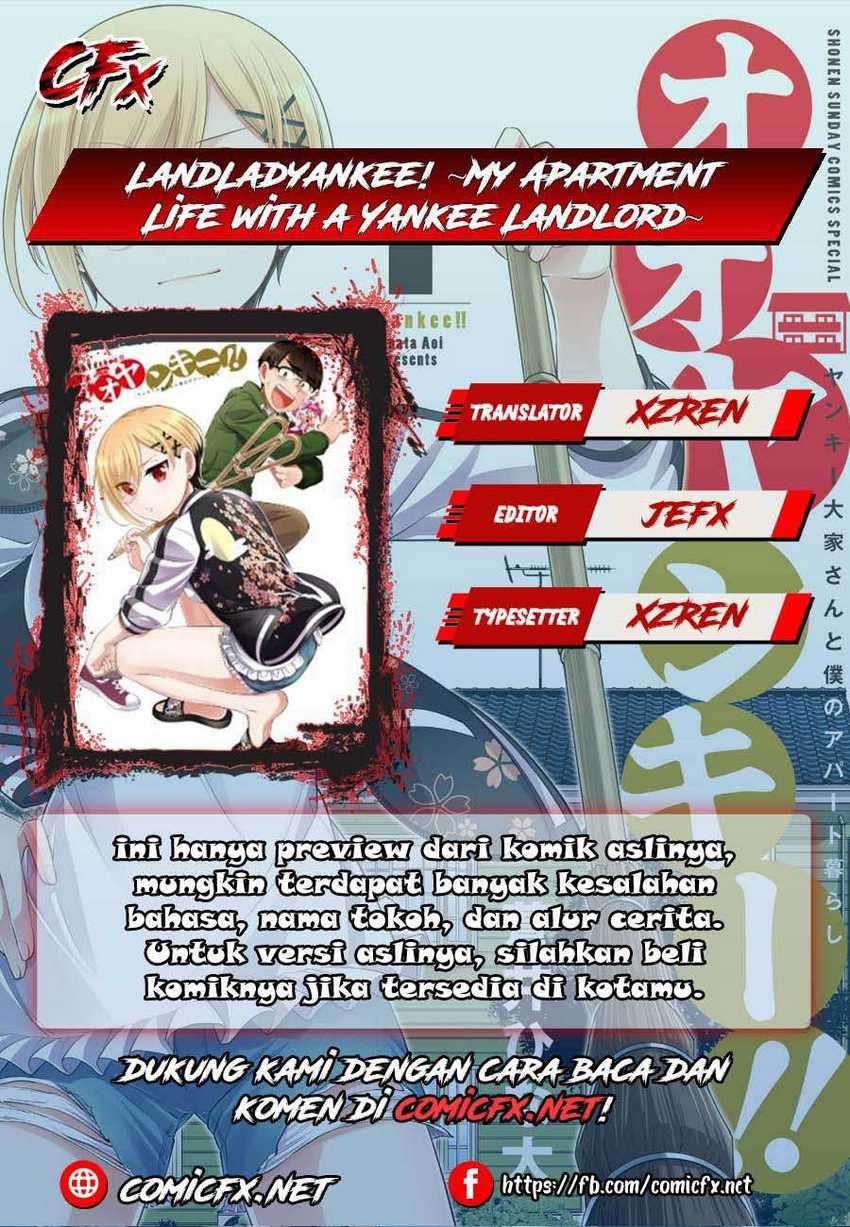 LandLadyankee! ~My Apartment Life with a Yankee Landlord~ Chapter 02.1 Bahasa Indonesia