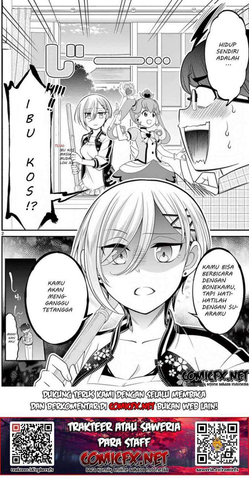 LandLadyankee! ~My Apartment Life with a Yankee Landlord~ Chapter 02.1 Bahasa Indonesia