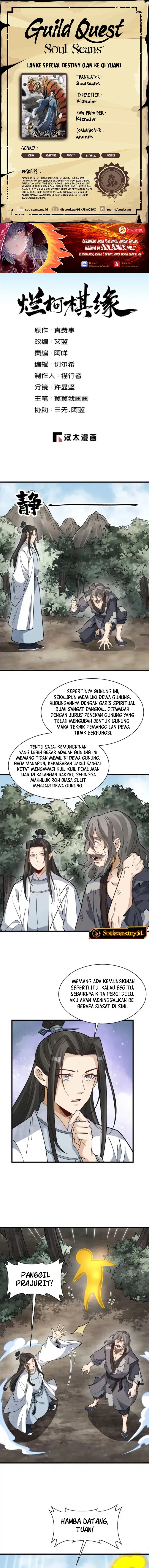 Lanke Special Destiny (Lan Ke Qi Yuan) Chapter 272 Bahasa Indonesia