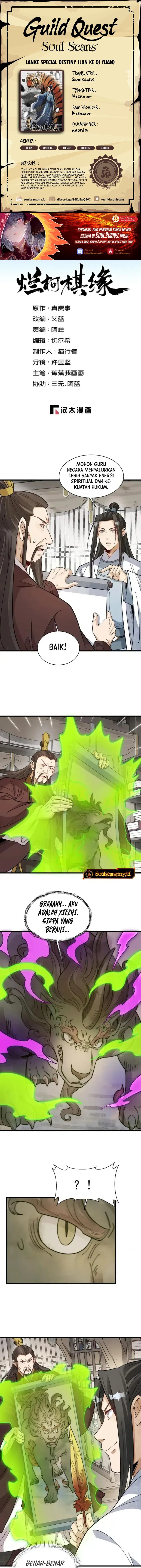 Lanke Special Destiny (Lan Ke Qi Yuan) Chapter 277 Bahasa Indonesia