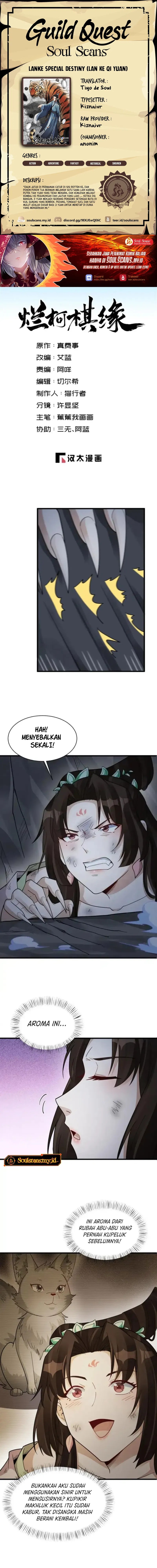 Lanke Special Destiny (Lan Ke Qi Yuan) Chapter 282 Bahasa Indonesia